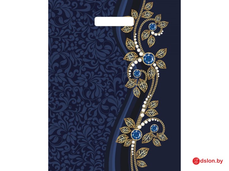 Мешок ламинат (выр.руч) 310*400 (60мкр) Винтаж NEW